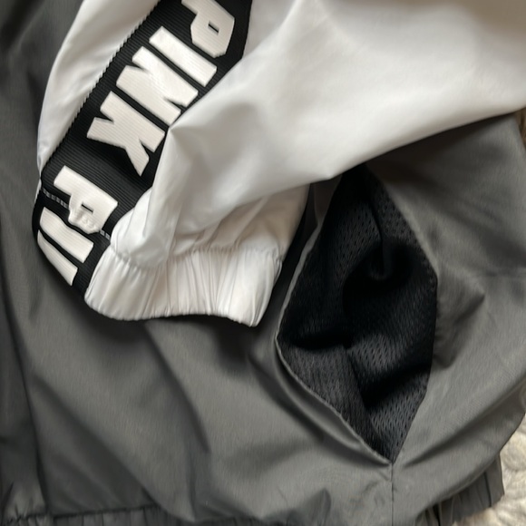 PINK by Victorias Secret hooded logo windbreaker - Picture 8 of 11